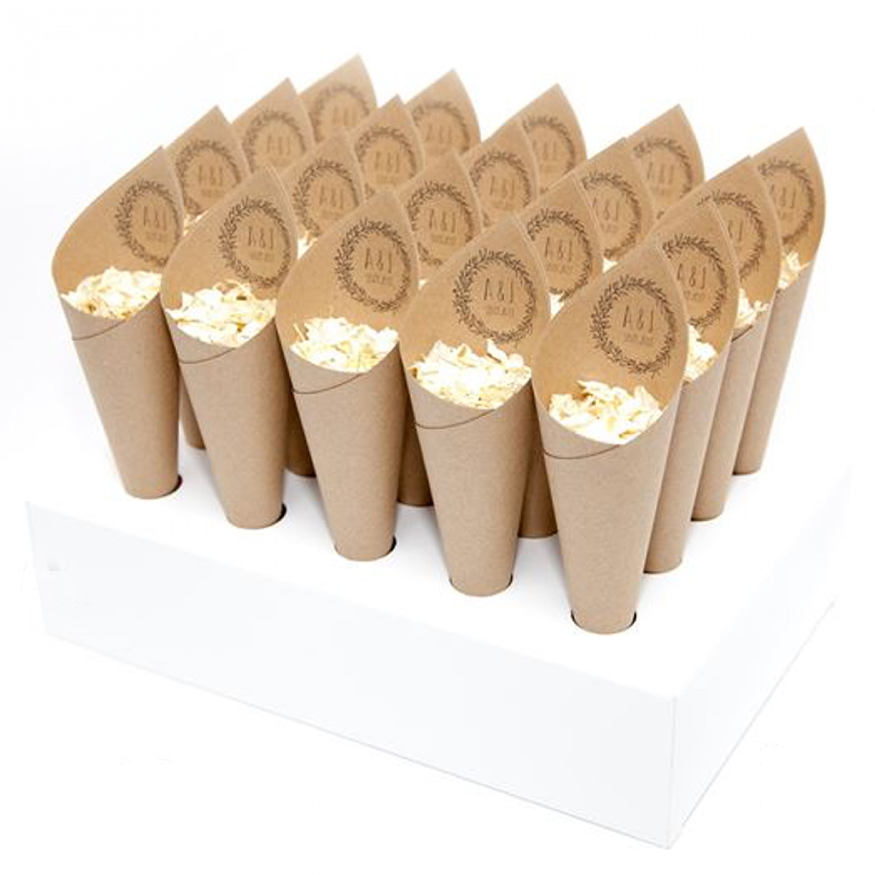 Boho Confetti Cone Package